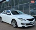 Белый Мазда 6, объемом двигателя 2 л и пробегом 255 тыс. км за 6900 $, фото 1 на Automoto.ua
