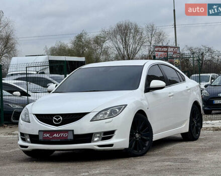 Білий Мазда 6, об'ємом двигуна 2 л та пробігом 182 тис. км за 7500 $, фото 40 на Automoto.ua