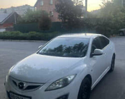 Белый Мазда 6, объемом двигателя 2.18 л и пробегом 245 тыс. км за 6666 $, фото 2 на Automoto.ua