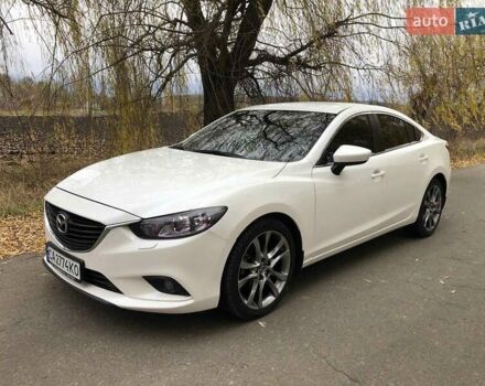 Білий Мазда 6, об'ємом двигуна 2 л та пробігом 163 тис. км за 12150 $, фото 1 на Automoto.ua