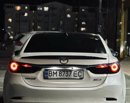 Белый Мазда 6, объемом двигателя 2 л и пробегом 152 тыс. км за 11200 $, фото 1 на Automoto.ua