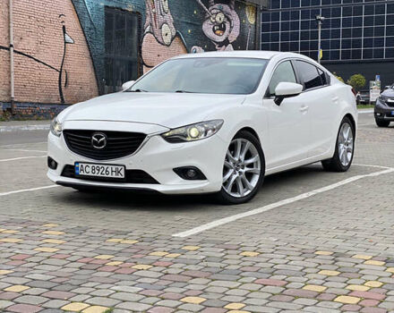 Белый Мазда 6, объемом двигателя 2.19 л и пробегом 214 тыс. км за 11600 $, фото 1 на Automoto.ua