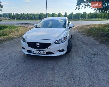 Білий Мазда 6, об'ємом двигуна 2.49 л та пробігом 200 тис. км за 11200 $, фото 1 на Automoto.ua