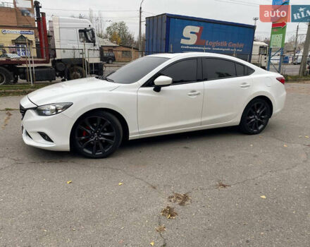 Белый Мазда 6, объемом двигателя 2.5 л и пробегом 199 тыс. км за 11999 $, фото 1 на Automoto.ua