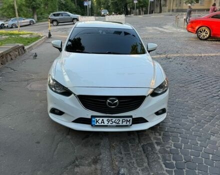 Белый Мазда 6, объемом двигателя 2.5 л и пробегом 220 тыс. км за 10000 $, фото 1 на Automoto.ua