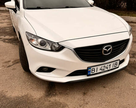 Белый Мазда 6, объемом двигателя 2.49 л и пробегом 165 тыс. км за 11000 $, фото 1 на Automoto.ua