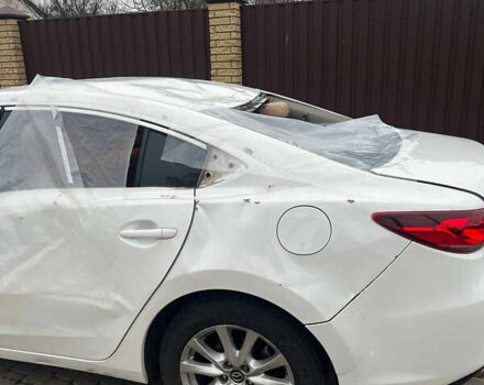 Белый Мазда 6, объемом двигателя 2.49 л и пробегом 190 тыс. км за 6850 $, фото 3 на Automoto.ua