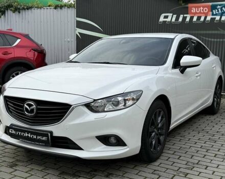 Білий Мазда 6, об'ємом двигуна 2 л та пробігом 145 тис. км за 12900 $, фото 4 на Automoto.ua
