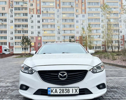 Белый Мазда 6, объемом двигателя 2.49 л и пробегом 219 тыс. км за 10600 $, фото 1 на Automoto.ua