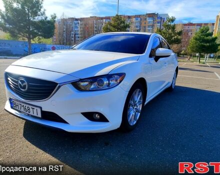 Белый Мазда 6, объемом двигателя 2.5 л и пробегом 192 тыс. км за 9800 $, фото 1 на Automoto.ua