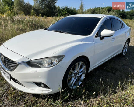 Белый Мазда 6, объемом двигателя 2.49 л и пробегом 239 тыс. км за 11300 $, фото 1 на Automoto.ua