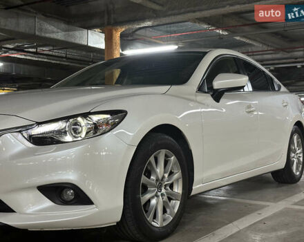 Белый Мазда 6, объемом двигателя 2.49 л и пробегом 203 тыс. км за 13000 $, фото 1 на Automoto.ua