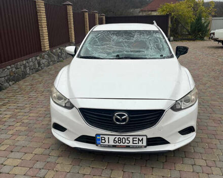 Белый Мазда 6, объемом двигателя 2.49 л и пробегом 190 тыс. км за 6850 $, фото 5 на Automoto.ua