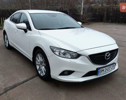 Білий Мазда 6, об'ємом двигуна 2 л та пробігом 170 тис. км за 15500 $, фото 1 на Automoto.ua