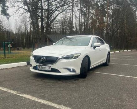 Белый Мазда 6, объемом двигателя 2.49 л и пробегом 113 тыс. км за 17000 $, фото 1 на Automoto.ua