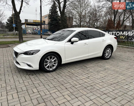 Белый Мазда 6, объемом двигателя 2.49 л и пробегом 76 тыс. км за 15500 $, фото 1 на Automoto.ua