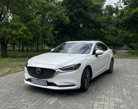 Белый Мазда 6, объемом двигателя 2.49 л и пробегом 97 тыс. км за 19500 $, фото 1 на Automoto.ua