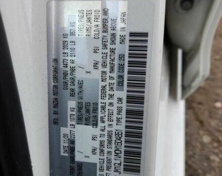 Білий Мазда 6, об'ємом двигуна 2.5 л та пробігом 54 тис. км за 2500 $, фото 11 на Automoto.ua