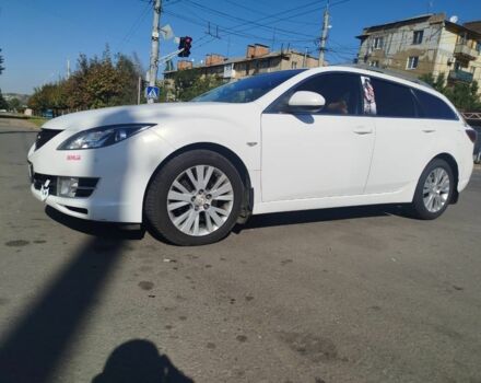 Белый Мазда 6, объемом двигателя 2 л и пробегом 477 тыс. км за 3640 $, фото 1 на Automoto.ua