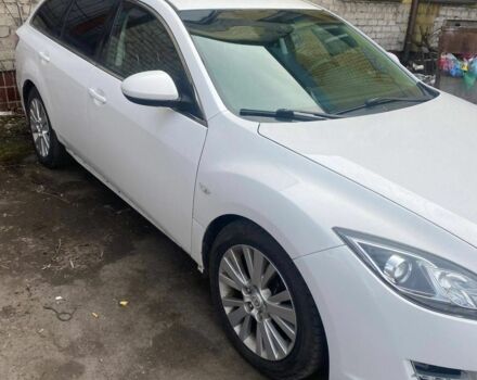 Белый Мазда 6, объемом двигателя 2.2 л и пробегом 220 тыс. км за 4400 $, фото 2 на Automoto.ua