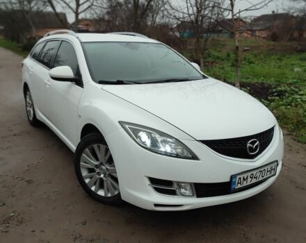 Білий Мазда 6, об'ємом двигуна 2 л та пробігом 289 тис. км за 7500 $, фото 1 на Automoto.ua
