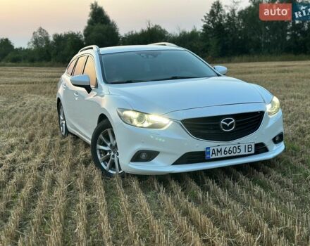 Белый Мазда 6, объемом двигателя 2.2 л и пробегом 250 тыс. км за 9500 $, фото 4 на Automoto.ua