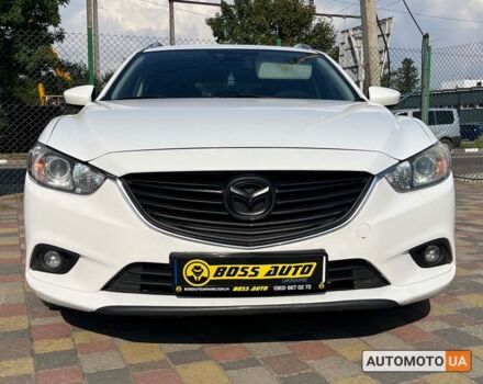 Белый Мазда 6, объемом двигателя 2.2 л и пробегом 233 тыс. км за 10900 $, фото 1 на Automoto.ua