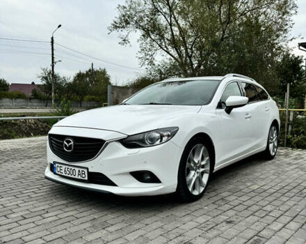 Мазда 6 2013 у Чернівцях на Automoto.ua Білий Мазда 6, об'ємом двигуна 2.19 л та пробігом 220 тис. км за 12500 $, фото 1 на Automoto.ua
