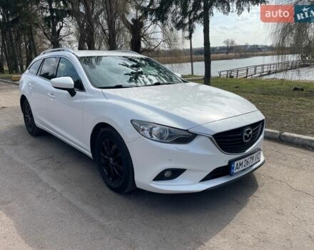 Білий Мазда 6, об'ємом двигуна 2.18 л та пробігом 216 тис. км за 10800 $, фото 17 на Automoto.ua