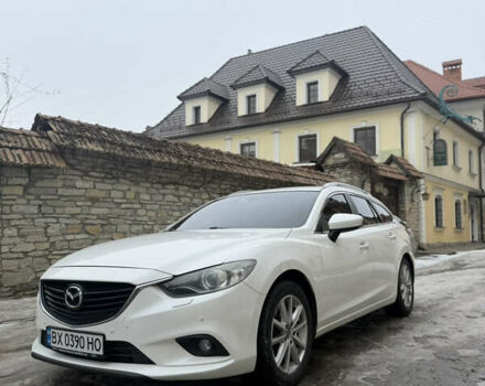 Белый Мазда 6, объемом двигателя 2.19 л и пробегом 219 тыс. км за 10999 $, фото 1 на Automoto.ua