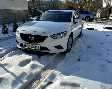 Белый Мазда 6, объемом двигателя 2.2 л и пробегом 215 тыс. км за 12500 $, фото 2 на Automoto.ua