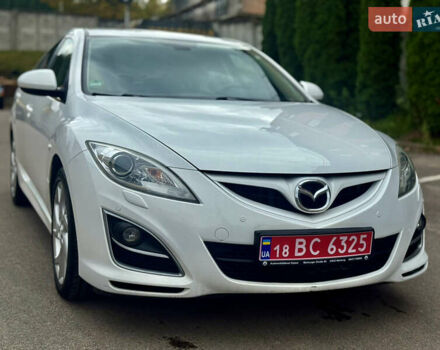 Белый Мазда 6, объемом двигателя 2.2 л и пробегом 218 тыс. км за 7699 $, фото 2 на Automoto.ua