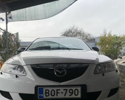 Белый Мазда 6, объемом двигателя 1.8 л и пробегом 165 тыс. км за 1064 $, фото 1 на Automoto.ua