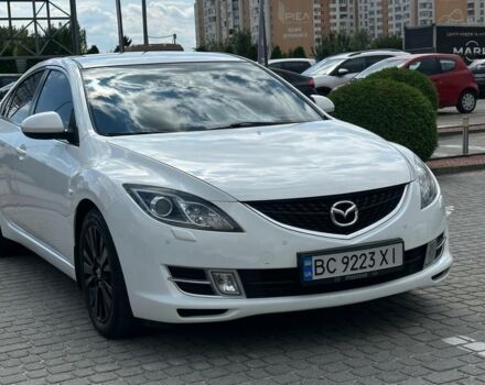 Білий Мазда 6, об'ємом двигуна 2 л та пробігом 184 тис. км за 6500 $, фото 1 на Automoto.ua