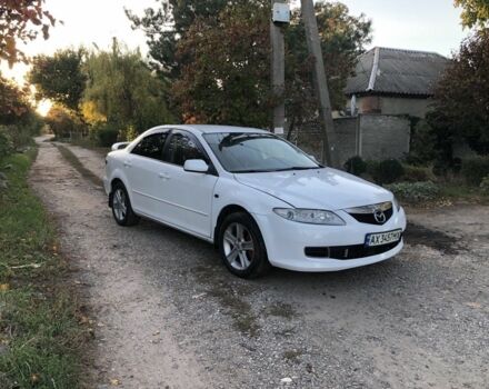 Білий Мазда 6, об'ємом двигуна 2 л та пробігом 230 тис. км за 3648 $, фото 1 на Automoto.ua