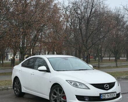 Белый Мазда 6, объемом двигателя 2.5 л и пробегом 236 тыс. км за 7390 $, фото 1 на Automoto.ua