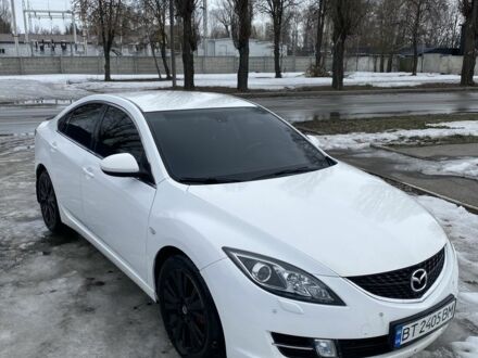 Білий Мазда 6, об'ємом двигуна 2 л та пробігом 292 тис. км за 6700 $, фото 1 на Automoto.ua