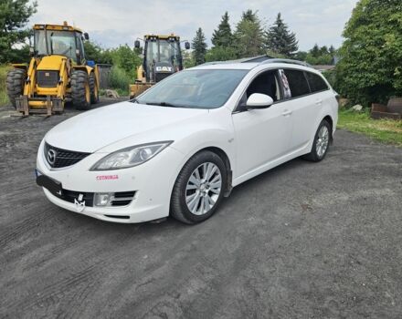 Білий Мазда 6, об'ємом двигуна 2 л та пробігом 350 тис. км за 3200 $, фото 1 на Automoto.ua