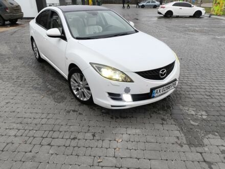 Білий Мазда 6, об'ємом двигуна 2 л та пробігом 185 тис. км за 7200 $, фото 1 на Automoto.ua