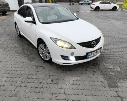 Білий Мазда 6, об'ємом двигуна 2 л та пробігом 185 тис. км за 7200 $, фото 1 на Automoto.ua