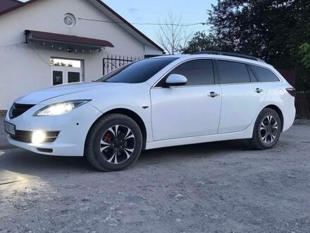 Білий Мазда 6, об'ємом двигуна 2 л та пробігом 340 тис. км за 5800 $, фото 1 на Automoto.ua