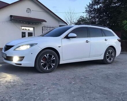 Белый Мазда 6, объемом двигателя 2 л и пробегом 340 тыс. км за 5800 $, фото 1 на Automoto.ua