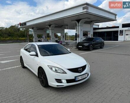 Білий Мазда 6, об'ємом двигуна 2 л та пробігом 184 тис. км за 6500 $, фото 1 на Automoto.ua