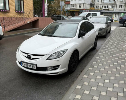 Белый Мазда 6, объемом двигателя 2 л и пробегом 264 тыс. км за 6599 $, фото 1 на Automoto.ua