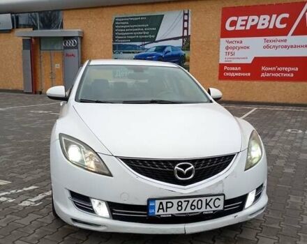 Белый Мазда 6, объемом двигателя 2.2 л и пробегом 210 тыс. км за 5900 $, фото 1 на Automoto.ua