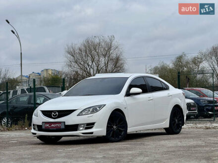 Білий Мазда 6, об'ємом двигуна 2 л та пробігом 182 тис. км за 7500 $, фото 1 на Automoto.ua