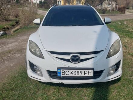 Белый Мазда 6, объемом двигателя 2.2 л и пробегом 326 тыс. км за 6000 $, фото 1 на Automoto.ua