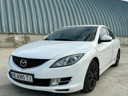 Белый Мазда 6, объемом двигателя 2 л и пробегом 187 тыс. км за 7200 $, фото 1 на Automoto.ua