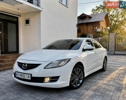 Белый Мазда 6, объемом двигателя 2 л и пробегом 317 тыс. км за 7600 $, фото 1 на Automoto.ua