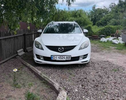 Білий Мазда 6, об'ємом двигуна 2.2 л та пробігом 222 тис. км за 6150 $, фото 1 на Automoto.ua
